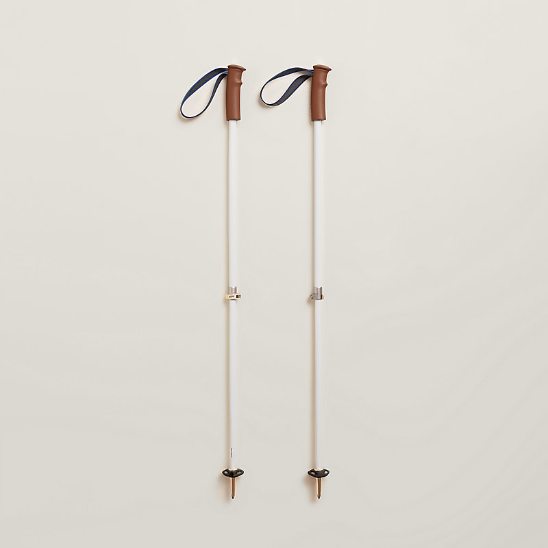 Off Piste pair of telescopic ski poles | Hermès USA